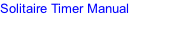 Solitaire Timer Manual