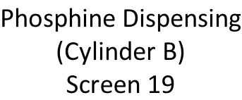 Phosphine Dispensing (Cylinder B) Screen 19