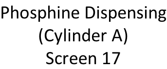 Phosphine Dispensing (Cylinder A) Screen 17
